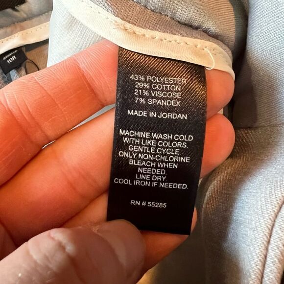 NWT! Express editor pants in muted stone‎ - Picture 9 of 15